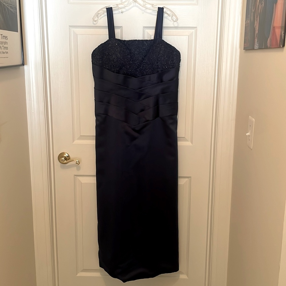 MACIS Ballgown Size 20 Navy Blue